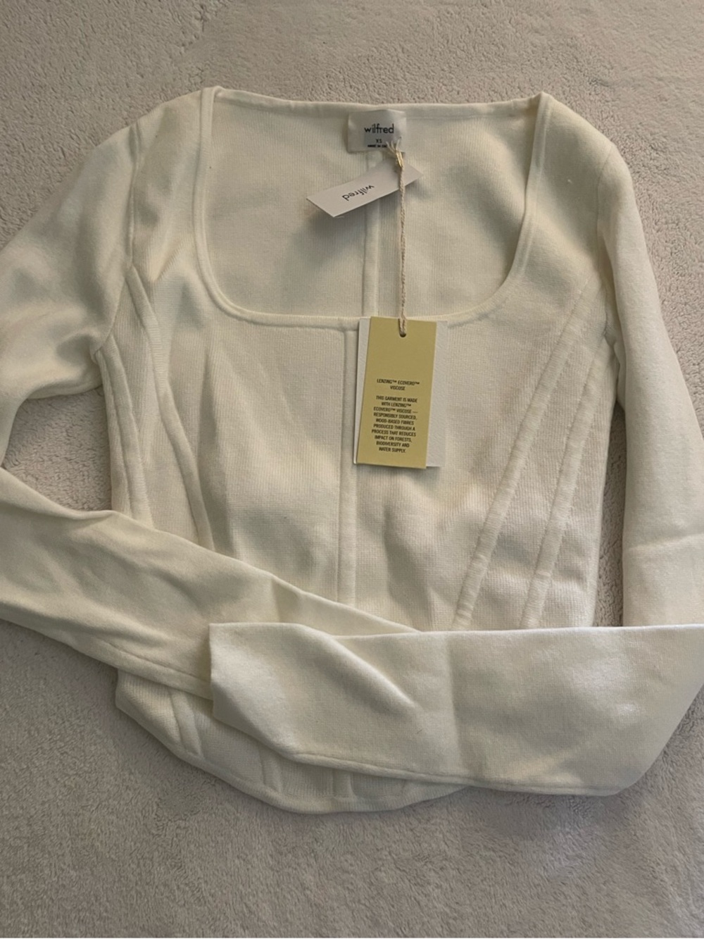 Aritzia Wilfred Natalie top